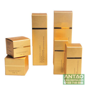 Hộp mỹ phẩm Metalize Vàng