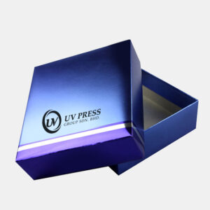 Hộp giấy Metalize Bạc UV PRESS