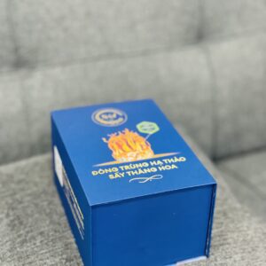 In Hộp cứng nam châm đông trùng hạ thảo