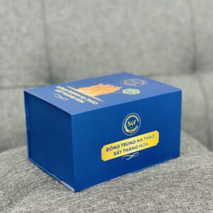 In Hộp cứng nam châm đông trùng hạ thảo